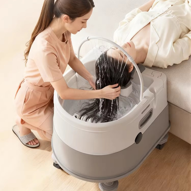 Hair Care Hospital - Draagbare haarwasbak, shampoobak voor oudere vrouwen