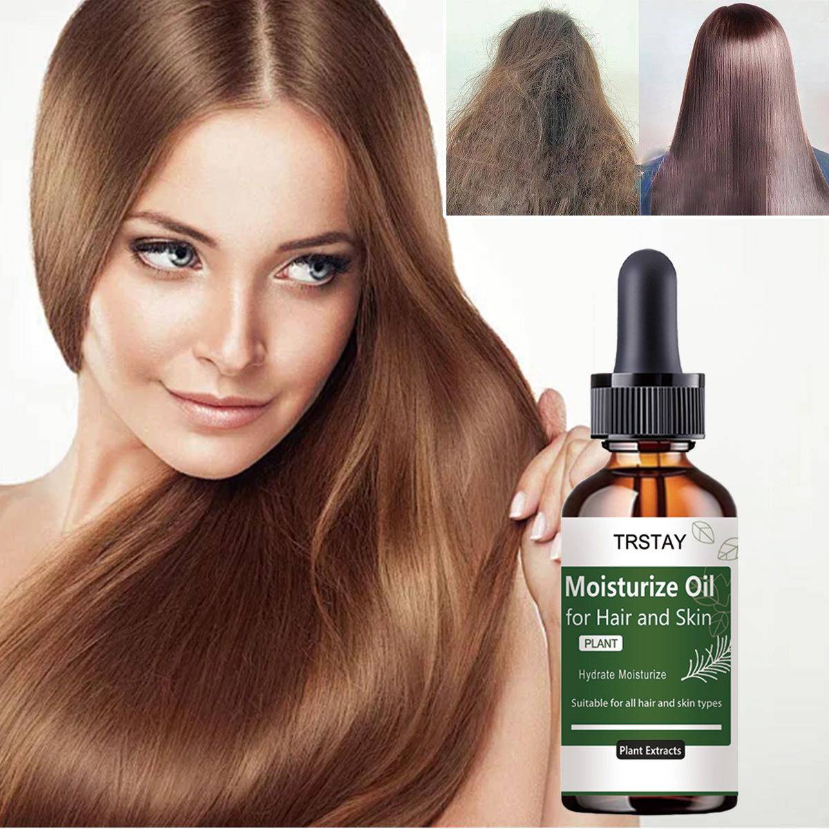 Rosemary Hair Oil - TRSTAY Rozemarijn etherische olie Haar- en