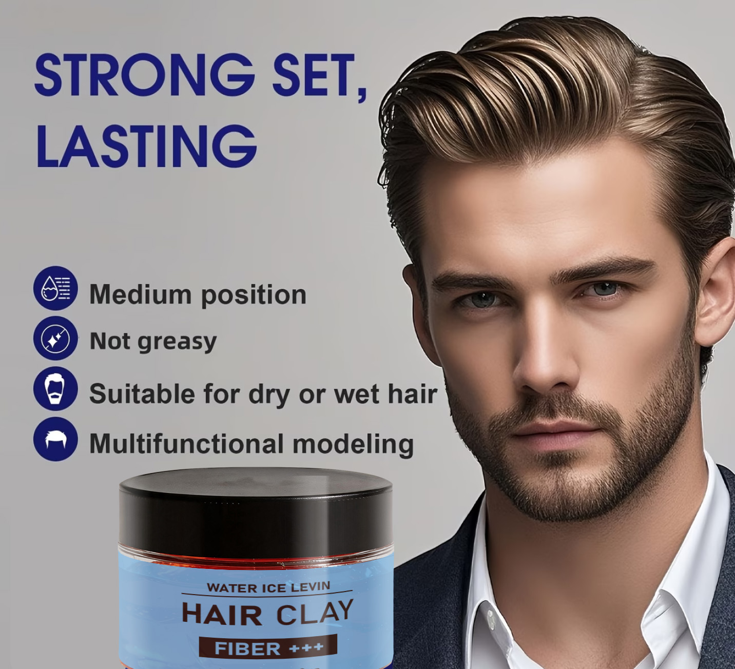 Rosemary Hair Oil - Biotine & Keratine Haarklei voor Vormgeving