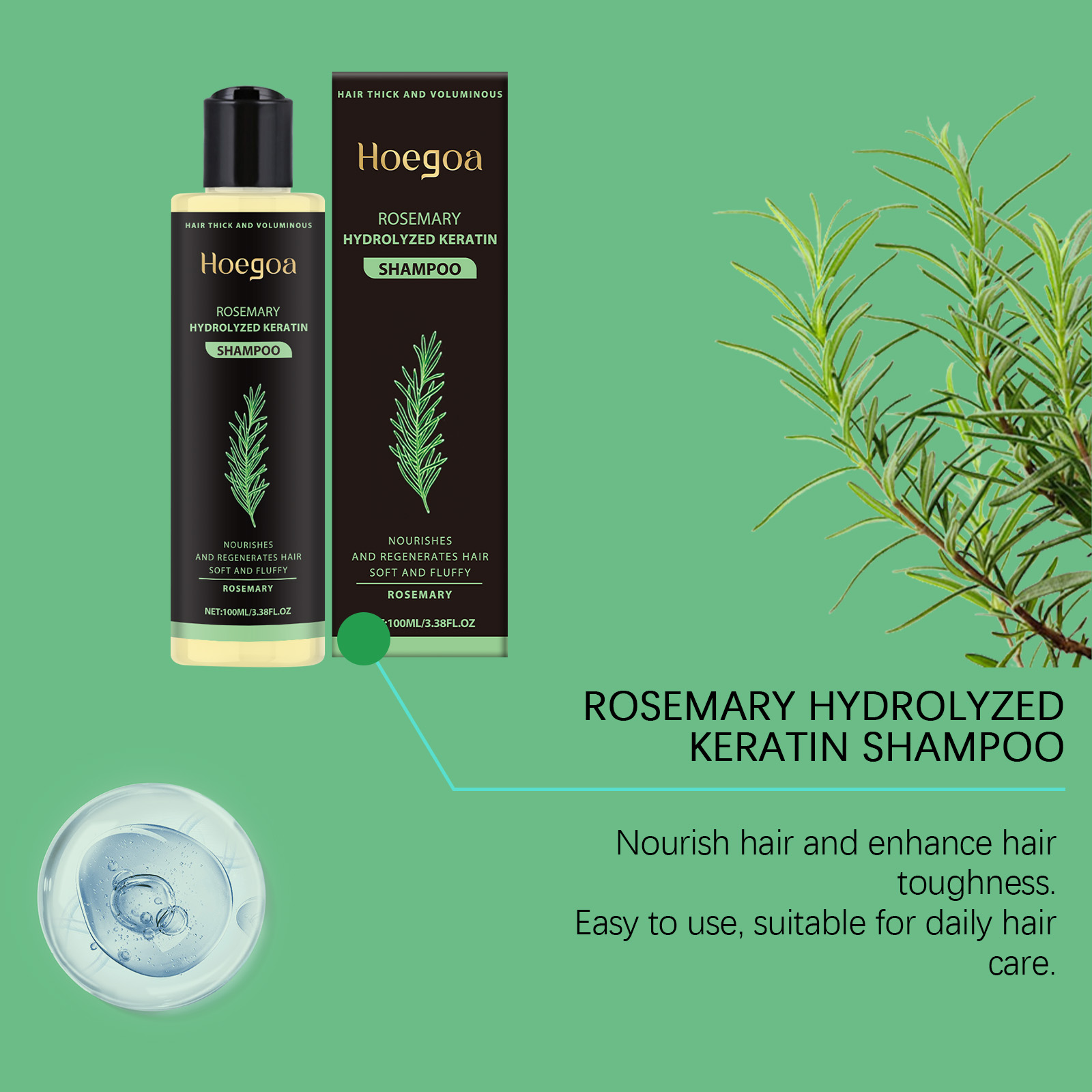 Hoegoa Rosemary Hair Shampoo V - Rosemary Hair Oil recensie en prijs