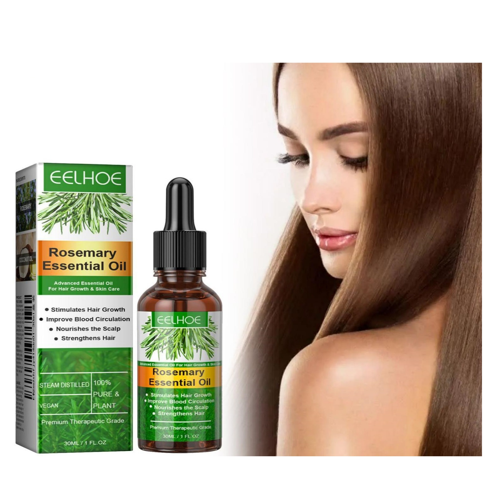 Eelhoe Rozemarijn Haarverzorgi - Rosemary Hair Oil recensie en prijs
